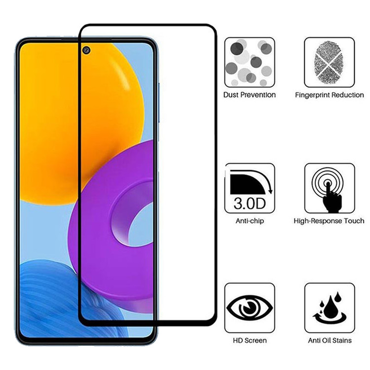 محافظ صفحه نمایش 5D بوف مدل F33-G مناسب برای گوشی موبایل سامسونگ Galaxy M52/A72/A71
