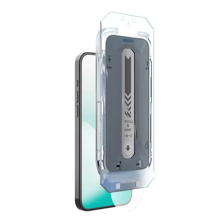 محافظ صفحه نمایش حریم شخصی نیلکین مدل Guardian-Pri مناسب برای گوشی موبایل اپل iPhone 17 Pro به همراه کیت