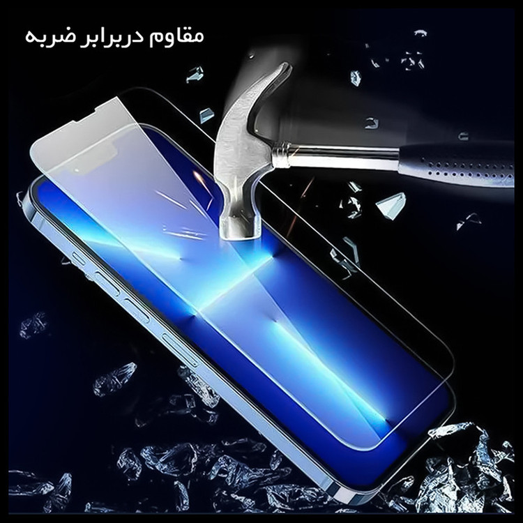 محافظ صفحه نمایش کینگ کونگ مدل SUPER GLASS 10D مناسب برای گوشی موبایل اپل iPhone 13