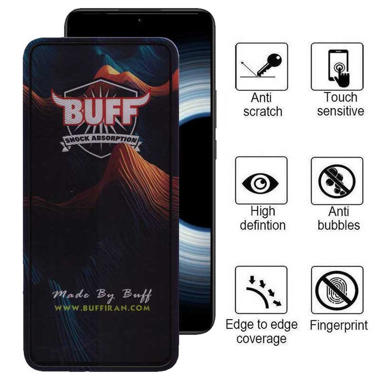 محافظ صفحه نمایش 5D بوف مدل Mountain-G مناسب برای گوشی موبایل شیائومی Redmi K50 Ultra / K50 Gaming / K50 Pro / K50
