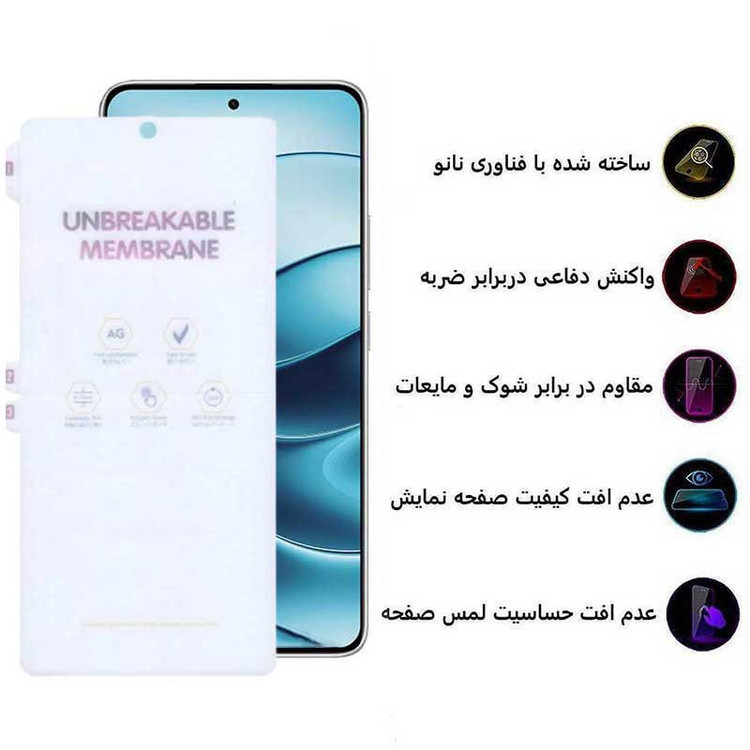محافظ صفحه نمایش مات بوف مدل Hydrogel-Matte-G مناسب برای گوشی موبایل شیائومی Redmi Note 14 / Note 14 Pro / Note 14 Pro plus / Mi 12 Pro