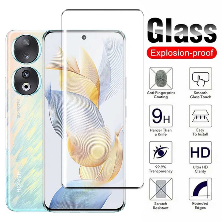 محافظ صفحه نمایش بوف مدل FullGlue-Max-G مناسب برای گوشی موبایل آنر Honor 90 / 90 Pro