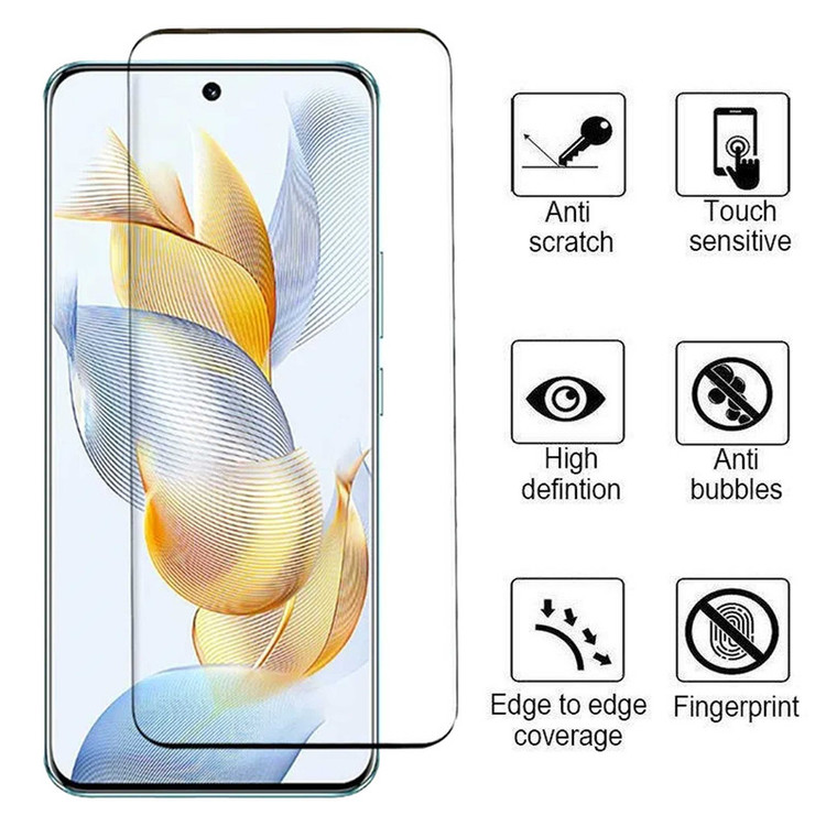 محافظ صفحه نمایش بوف مدل FullGlue-Max-G مناسب برای گوشی موبایل آنر Honor 90 / 90 Pro