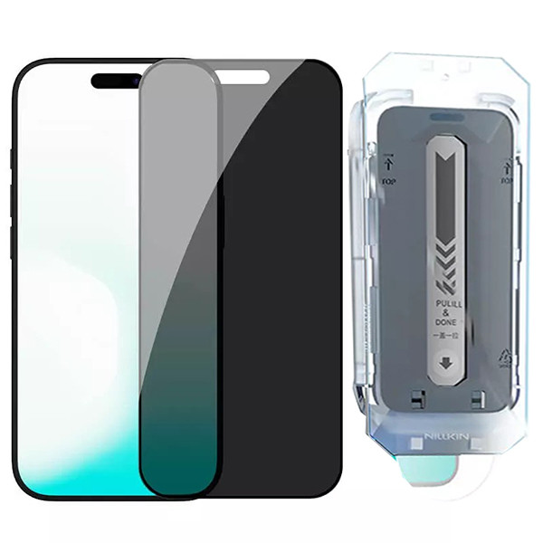 محافظ صفحه نمایش حریم شخصی نیلکین مدل Guardian-Pry مناسب برای گوشی موبایل اپل iPhone 17 Pro Max به همراه کیت