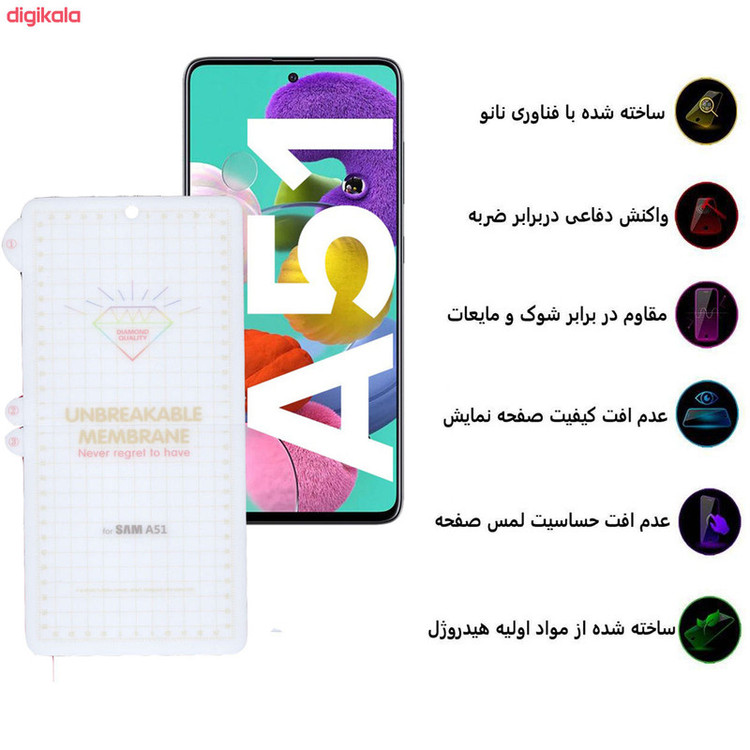 محافظ صفحه نمایش بوف مدل Hg01 مناسب برای گوشی موبایل سامسونگ Galaxy A51