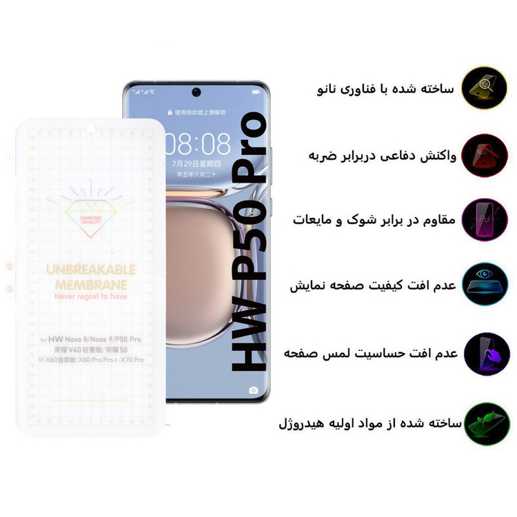 محافظ صفحه نمایش بوف مدل Hg15 مناسب برای گوشی موبایل هوآوی P50 Pro