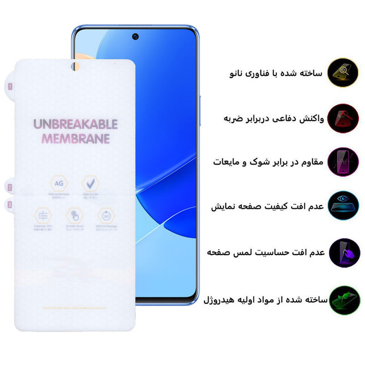 محافظ صفحه نمایش مات بوف مدل Hydrogel-Matte-G مناسب برای گوشی موبایل هوآوی Nova 9 Se/ 50 Se