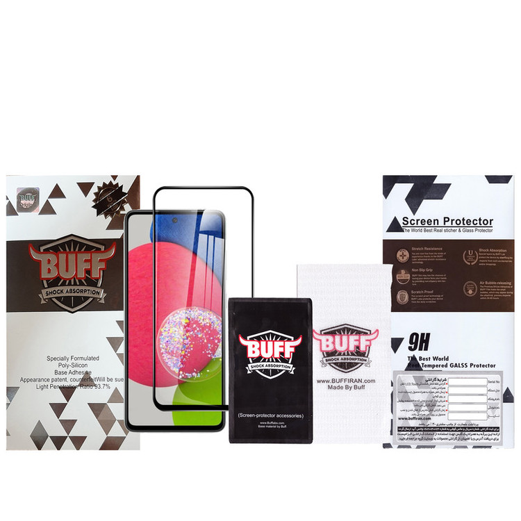 محافظ صفحه نمایش 5D بوف مدل F33 مناسب برای گوشی موبایل سامسونگ Galaxy A52s /A51 5G