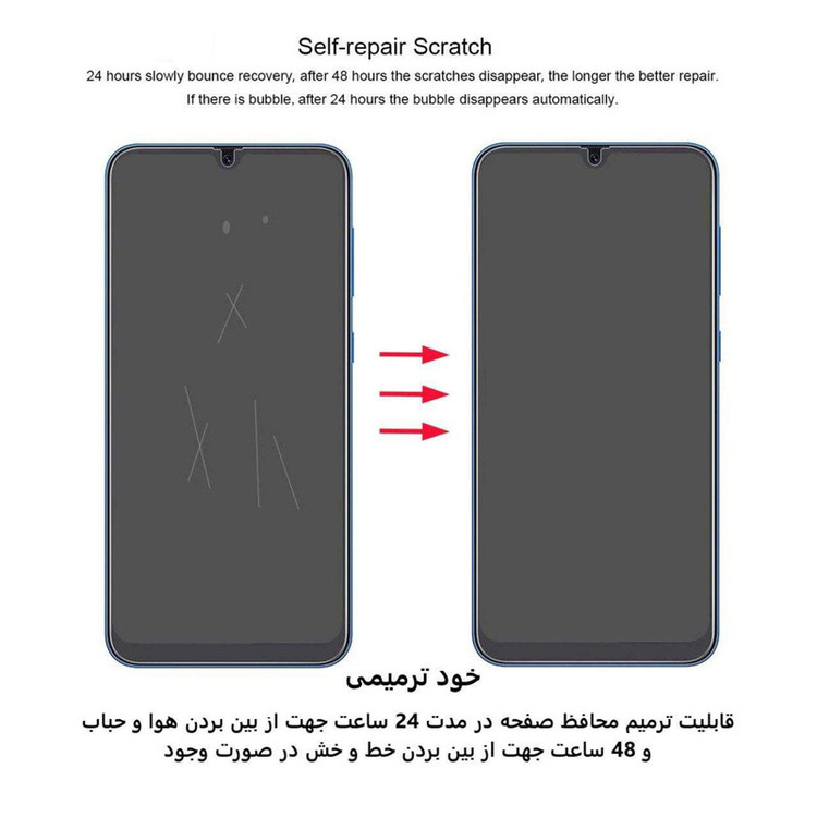 محافظ صفحه نمایش مات بوف مدل Epic16 مناسب برای گوشی موبایل سامسونگ Galaxy Note 20 Ultra به همراه محافظ پشت گوشی