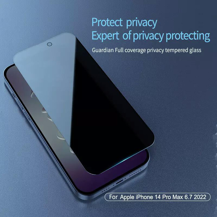 محافظ صفحه نمایش حریم شخصی نیلکین مدل Guardian مناسب برای گوشی موبایل اپل iPhone 14 Pro Max