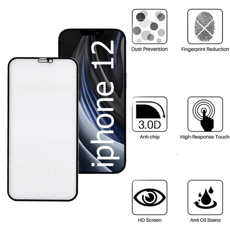 محافظ صفحه نمایش 5D بوف مدل F33 مناسب برای گوشی موبایل اپل Iphone 12