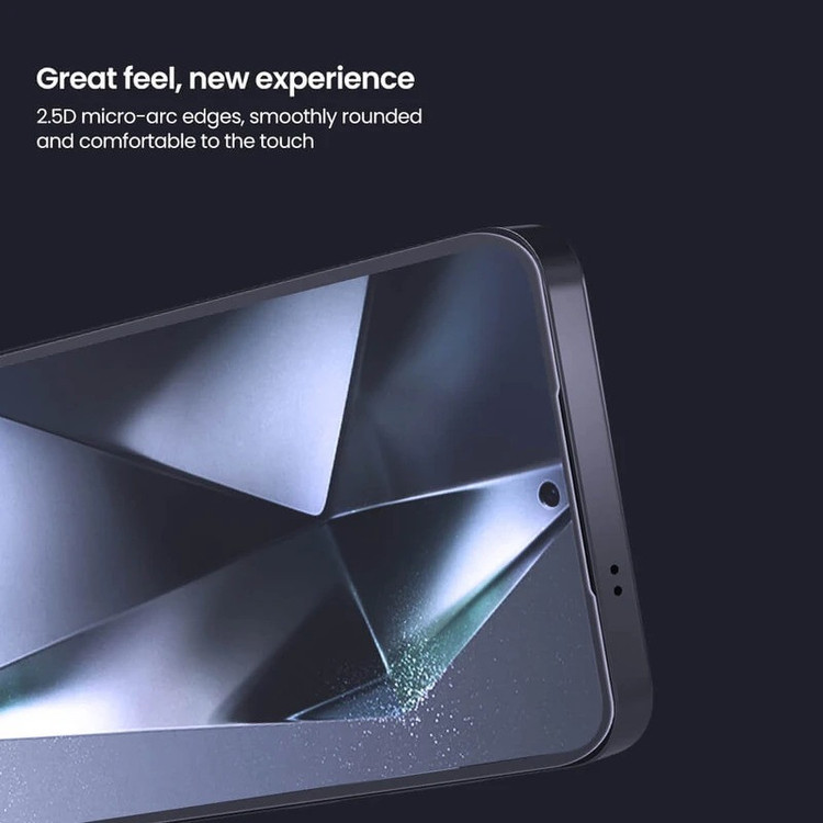 محافظ صفحه نمایش حریم شخصی نیلکین مدل Guardian Full privacy مناسب برای گوشی موبایل سامسونگ Galaxy S25 Edge /S25 Plus به همراه کیت نصب