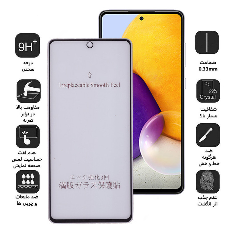 محافظ صفحه نمایش 5D مات بوف مدل 5D-Matte-G مناسب برای گوشی موبایل سامسونگ Galaxy A73