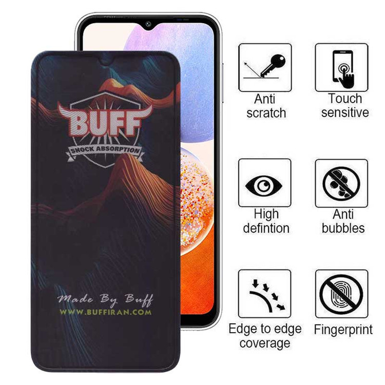 محافظ صفحه نمایش 5D بوف مدل Mountain-G مناسب برای گوشی موبایل سامسونگ Galaxy A14 4G / 5G / A13 4G / 5G / A23 4G / 5G