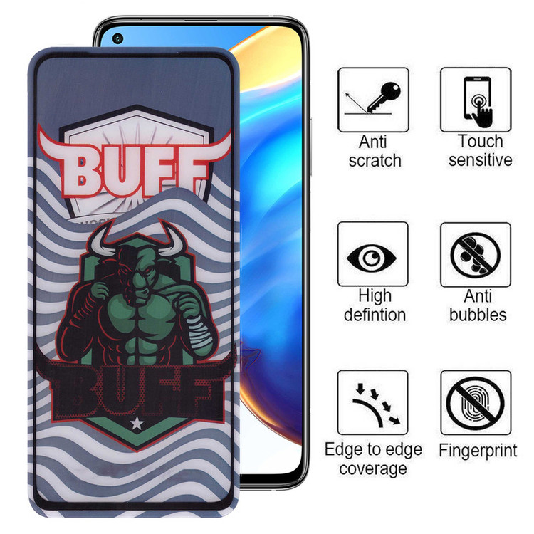 محافظ صفحه نمایش 5D بوف مدل Super Power-G مناسب برای گوشی موبایل شیائومی Mi 10T Pro 5G / Mi10T 5G / Mi10T Lite 5G