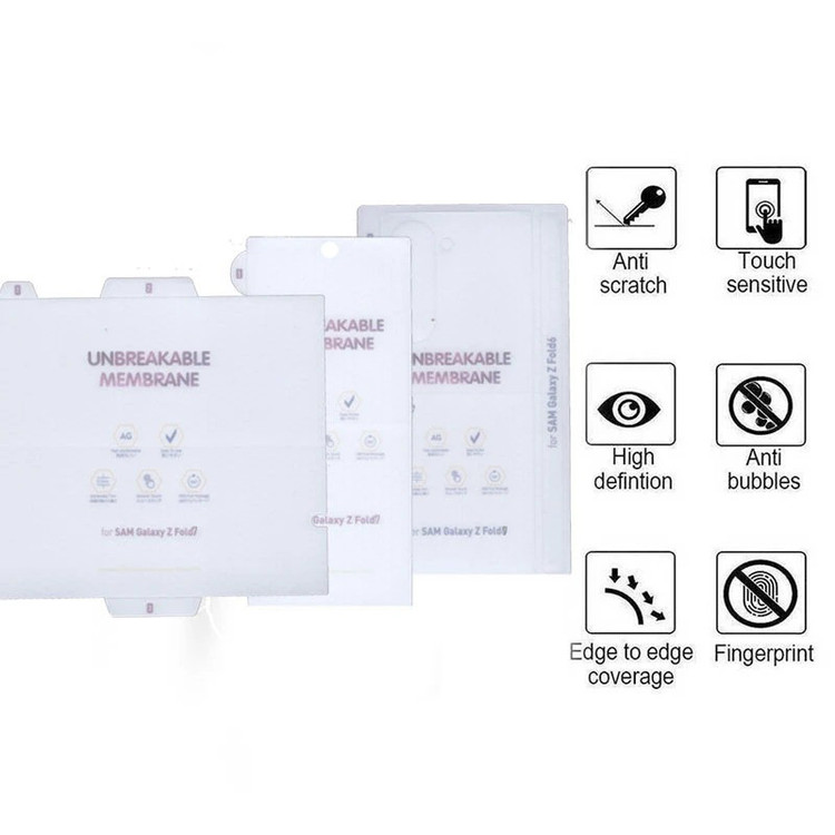 محافظ صفحه نمایش مات بوف مدل Hydrogel-Matte مناسب برای گوشی موبایل سامسونگ Galaxy Z Fold 7 به همراه محافظ پشت گوشی
