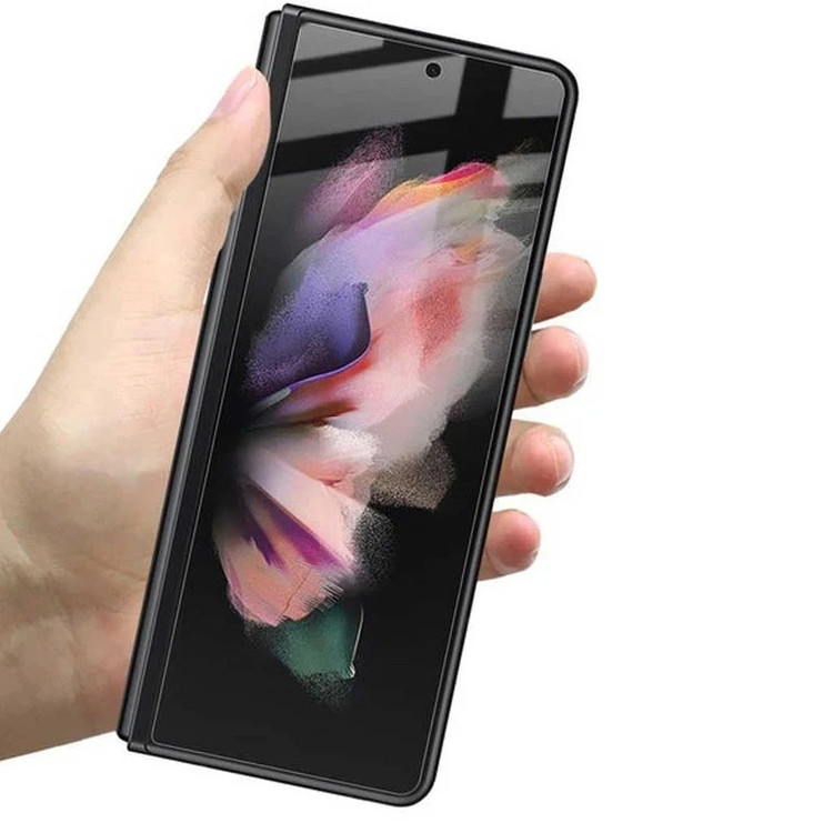محافظ صفحه نمایش مات بوف مدل Hydrogel-Matte مناسب برای گوشی موبایل سامسونگ Galaxy Z Fold 7 به همراه محافظ پشت گوشی