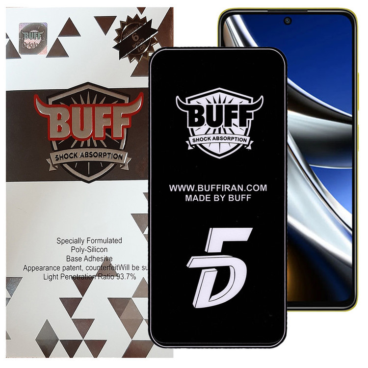 محافظ صفحه نمایش 5D بوف مدل F33-G مناسب برای گوشی موبایل شیائومی Poco X4 Pro 5G