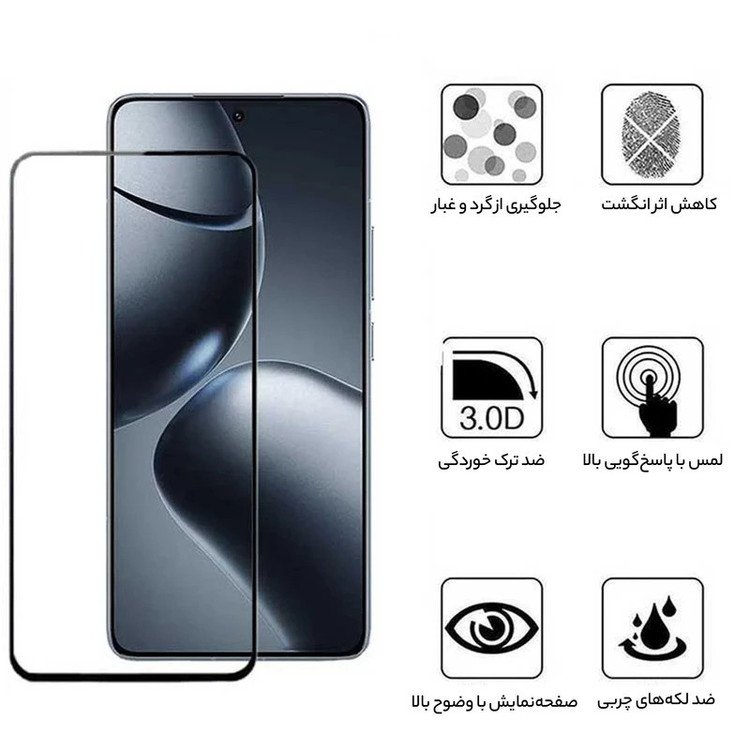 محافظ صفحه نمایش بوف مدل Ceramic-Guarantee مناسب برای گوشی موبایل شیائومی F7 Ultra /F7 Pro /Redmi Note 14s