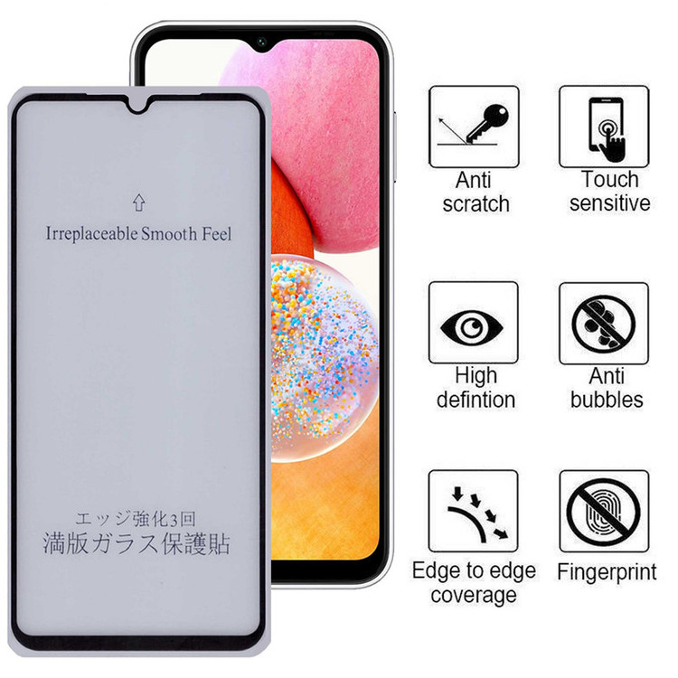 محافظ صفحه نمایش 5D مات بوف مدل 5D-Matte-G مناسب برای گوشی موبایل سامسونگ Galaxy A14 5G/4G