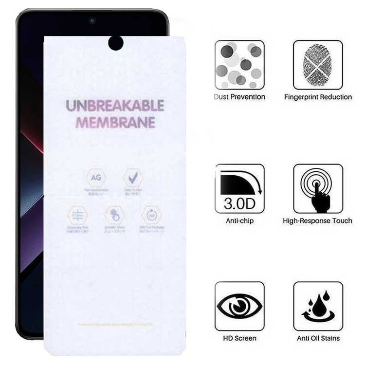 محافظ صفحه نمایش مات بوف مدل Hydrogel-Matte-G مناسب برای گوشی موبایل شیائومی Poco X7 Pro / Redmi Note 14