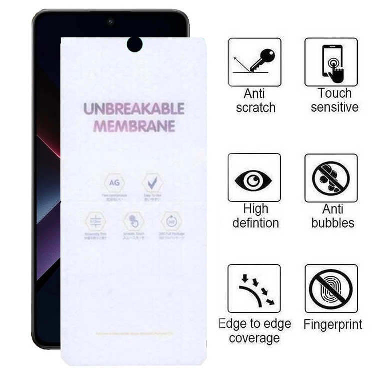 محافظ صفحه نمایش مات بوف مدل Hydrogel-Matte-G مناسب برای گوشی موبایل شیائومی Poco X7 Pro / Redmi Note 14