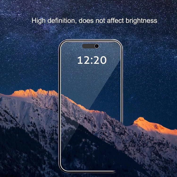 محافظ صفحه نمایش حریم شخصی بوف مدل BullRun Privacy Pro مناسب برای گوشی موبایل اپل iPhone 16/15