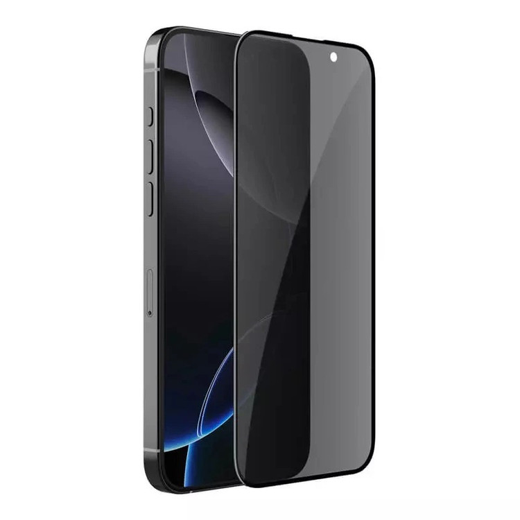 محافظ صفحه نمایش حریم شخصی بوف مدل BullRun Privacy Pro مناسب برای گوشی موبایل اپل iPhone 16/15
