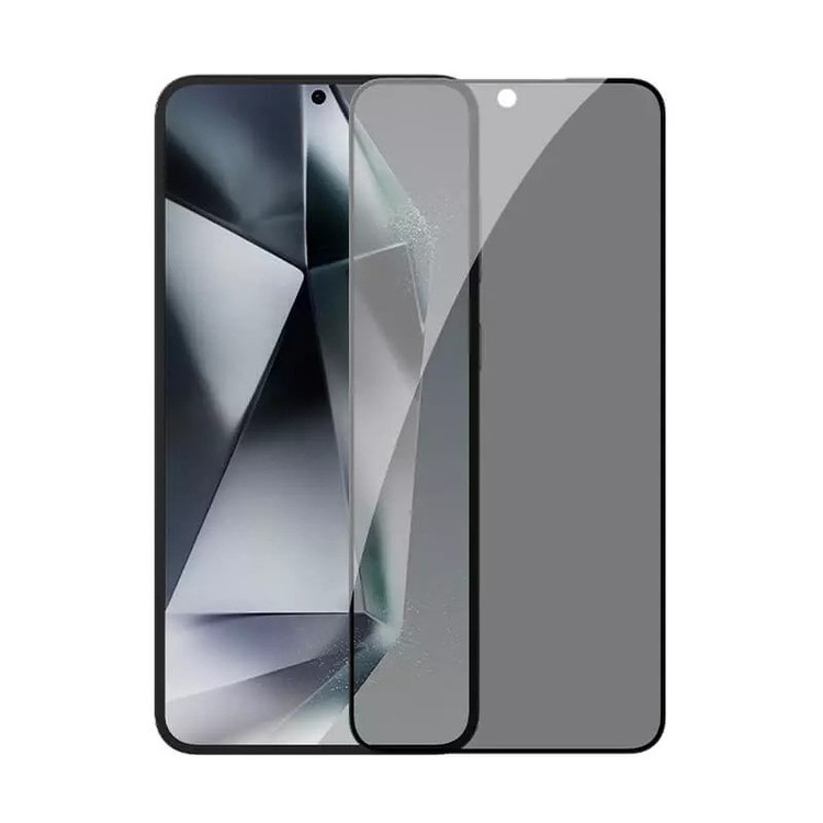 محافظ صفحه نمایش حریم شخصی نیلکین مدل Guardian Full privacy مناسب برای گوشی موبایل سامسونگ Galaxy S25 به همراه کیت نصب