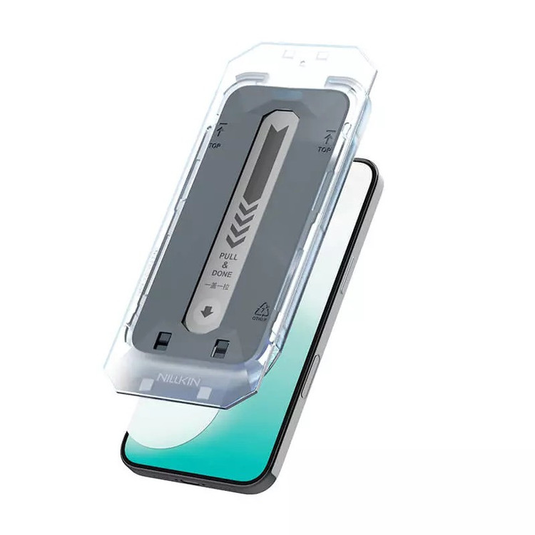 محافظ صفحه نمایش حریم شخصی نیلکین مدل Guardian-Pry مناسب برای گوشی موبایل اپل iPhone 17 Pro / 17 / 16 Pro به همراه کیت