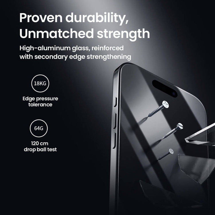 محافظ صفحه نمایش نیلکین مدل CP Plus Pro مناسب برای گوشی موبایل اپل iPhone 17 Pro max به همراه کیت نصب آسان