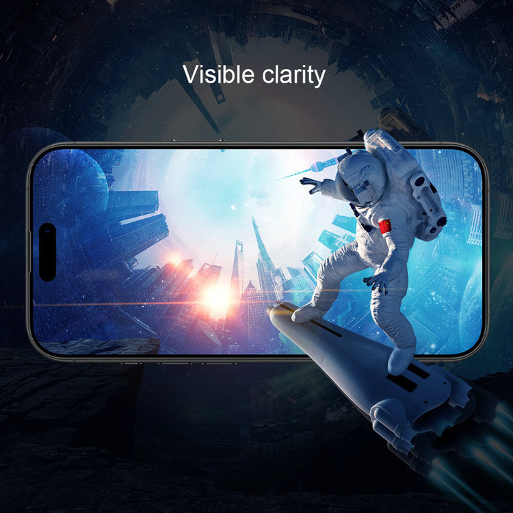 محافظ صفحه نمایش نیلکین مدل CP Plus Max مناسب برای گوشی موبایل اپل iPhone 16 Pro