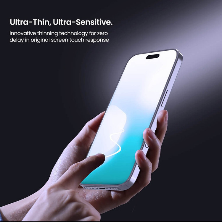 محافظ صفحه نمایش نیلکین مدل H Plus Pro مناسب برای گوشی موبایل اپل iPhone 17 Pro /17 /16 Pro به همراه کیت نصب آسان