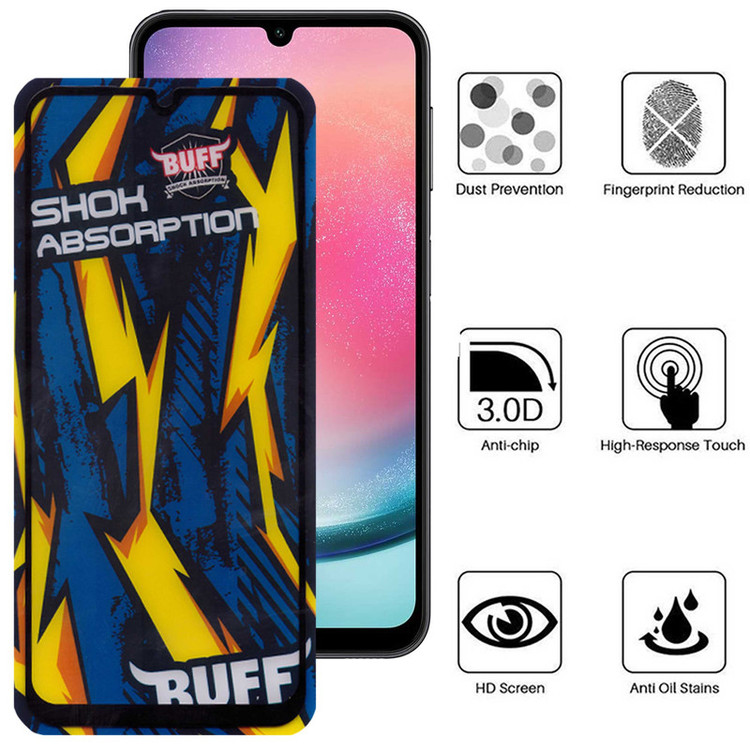 محافظ صفحه نمایش بوف مدل Shock-Shock-G مناسب برای گوشی موبایل سامسونگ Galaxy A25 5G / A24 4G / A15 5G/4G