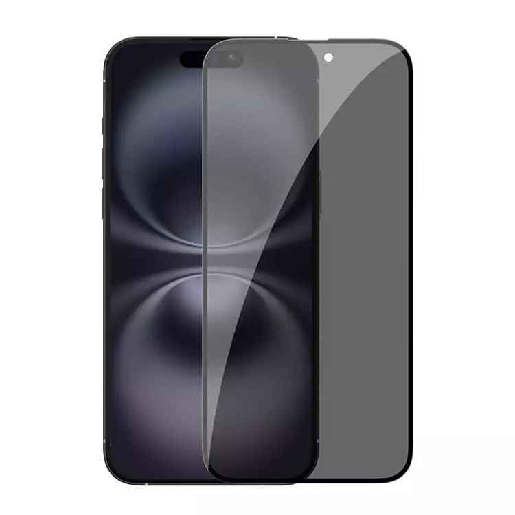 محافظ صفحه نمایش حریم شخصی نیلکین مدل Guardian Privacy مناسب برای گوشی موبایل اپل iPhone 16/15 به همراه کیت نصب