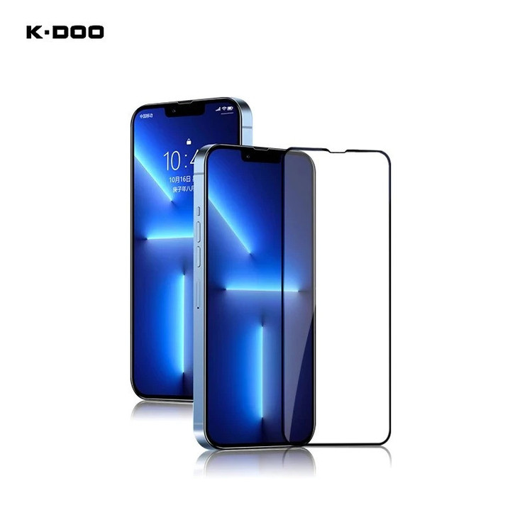 محافظ صفحه نمایش کی -زد دو مدل Full-Glassمناسب برای گوشی موبایل اپل iPhone 16e/14/13 Pro/13
