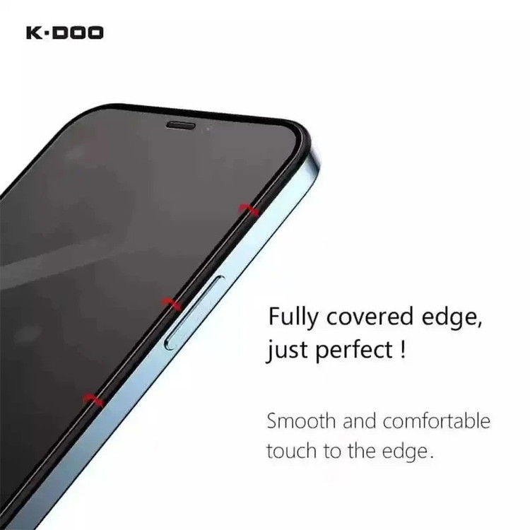 محافظ صفحه نمایش کی -زد دو مدل Full-Glassمناسب برای گوشی موبایل اپل iPhone 16e/14/13 Pro/13