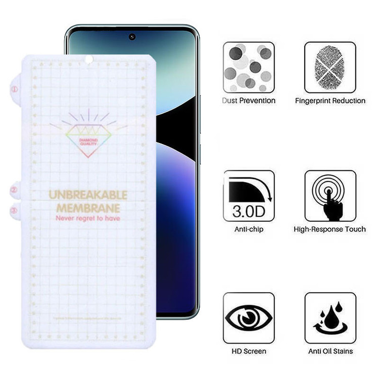 محافظ صفحه نمایش بوف مدل Hydrogel-G مناسب برای گوشی موبایل شیائومی Redmi Note 14 Pro Plus/ Note 14 Pro 4G/5G / Poco X7