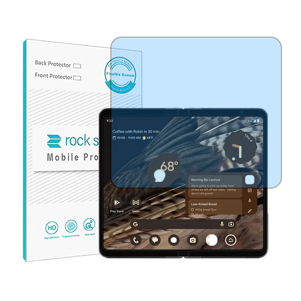 محافظ صفحه نمایش ضد اشعه آبی راک اسپیس مدل HyBLU مناسب برای گوشی موبایل گوگل Pixel fold