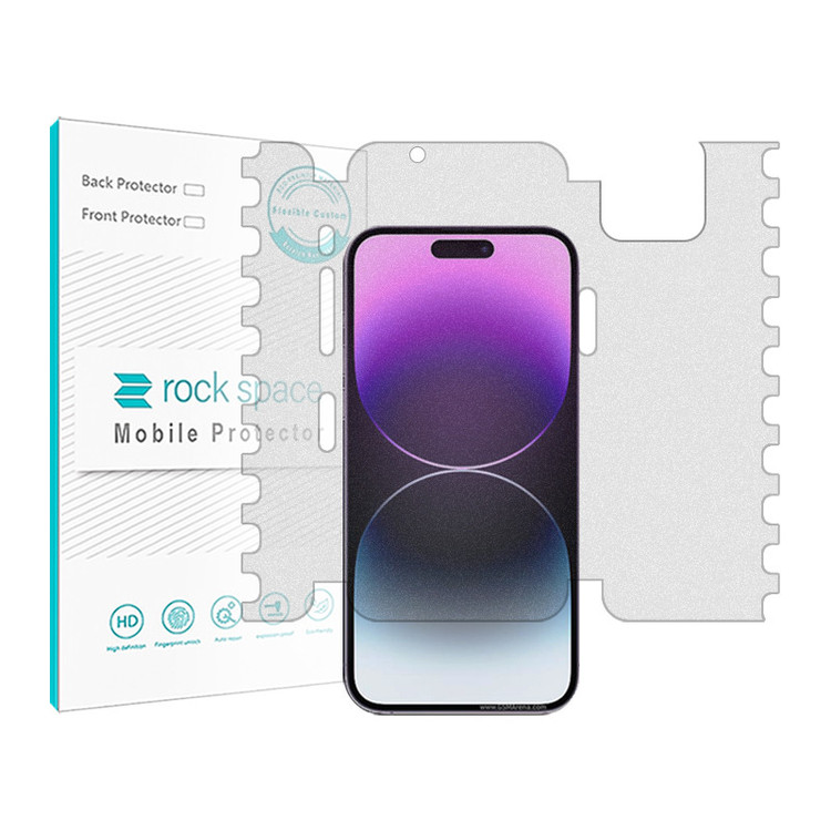 محافظ صفحه نمایش مات راک اسپیس مدل MTT-Larg مناسب برای گوشی موبایل اپل iPhone 14