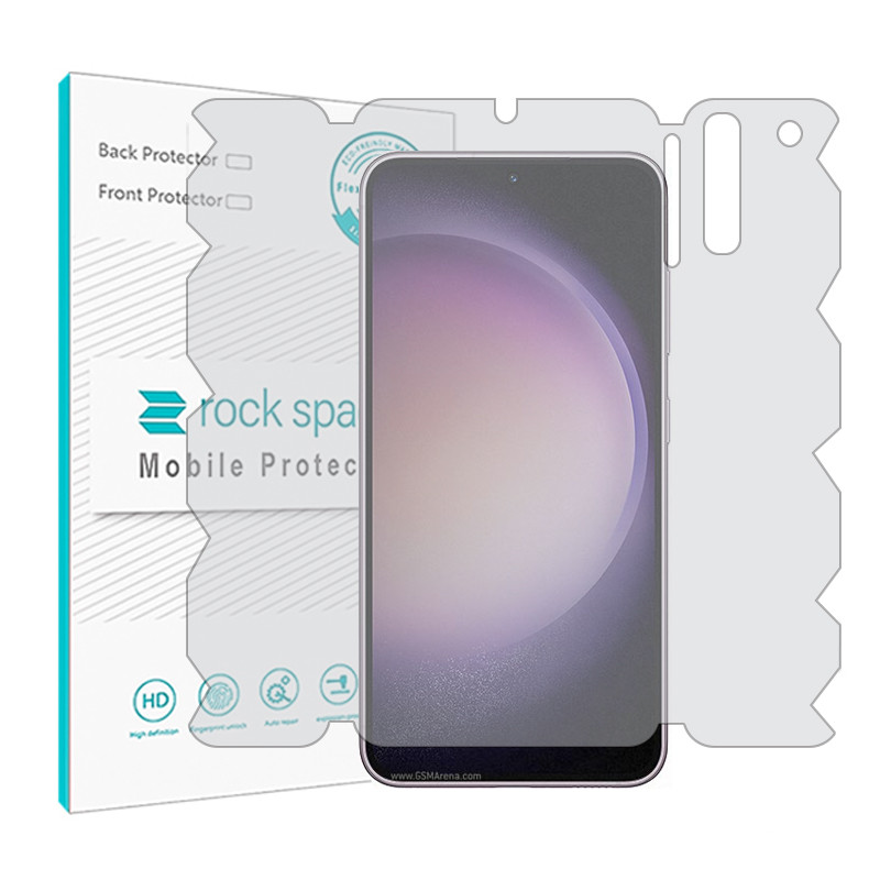 محافظ صفحه نمایش شفاف راک اسپیس مدل HyGEL مناسب برای گوشی موبایل سامسونگ Galaxy S23