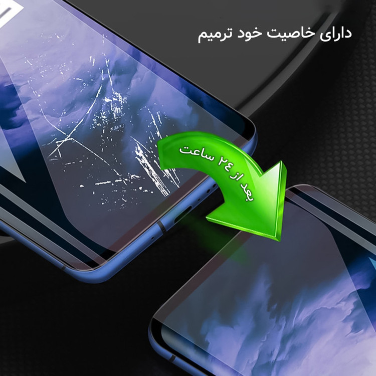 محافظ صفحه نمایش آنتی بلو راک اسپیس مدل HyBLU مناسب برای گوشی موبایل سامسونگ Z Fold5