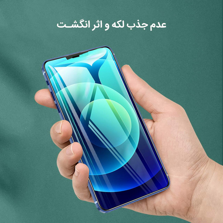 محافظ صفحه نمایش مات راک اسپیس مدل Camera Cut مناسب برای گوشی موبایل اپل iPhone 13 Pro Max