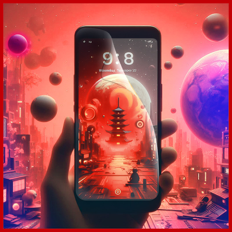 محافظ صفحه نمایش شفاف ریمکس مدل Resistant مناسب برای گوشی موبایل سامسونگ Galaxy Z Fold 4 به همراه محافظ پشت گوشی