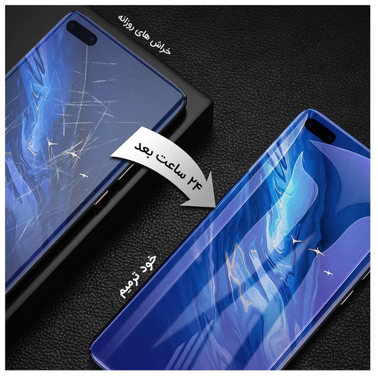 محافظ صفحه نمایش مات راک اسپیس کد MTT مناسب برای گوشی موبایل سامسونگ Galaxy Z Fold2 5G