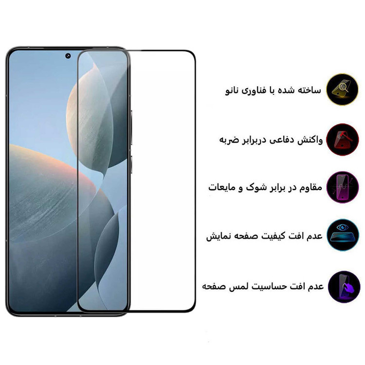 محافظ صفحه نمایش سرامیکی بوف مدل Ceramic-G مناسب برای گوشی موبایل شیائومی Redmi K70 / K70 Pro / K70E