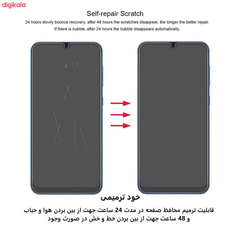 محافظ صفحه نمایش بوف مدل Hg01 مناسب برای گوشی موبایل سامسونگ Galaxy ZFold3 به همراه محافظ پشت گوشی