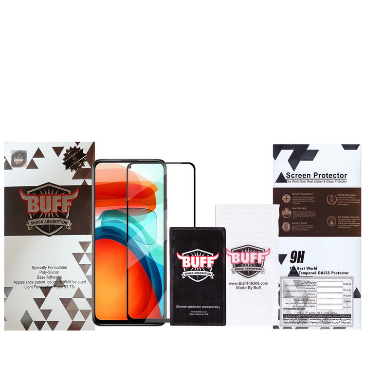 محافظ صفحه نمایش سرامیکی بوف مدل CF9 مناسب برای گوشی موبایل شیائومی Poco X3 Gt/X3/X3 Pro/X3 Nfc