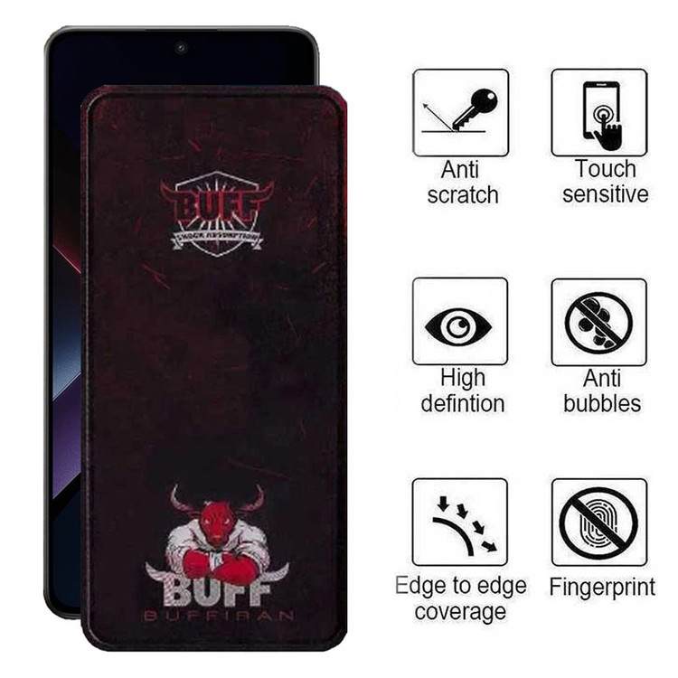محافظ صفحه نمایش بوف مدل Muscle-Bull-G مناسب برای گوشی موبایل شیائومی Poco X7 Pro / Redmi Note 14