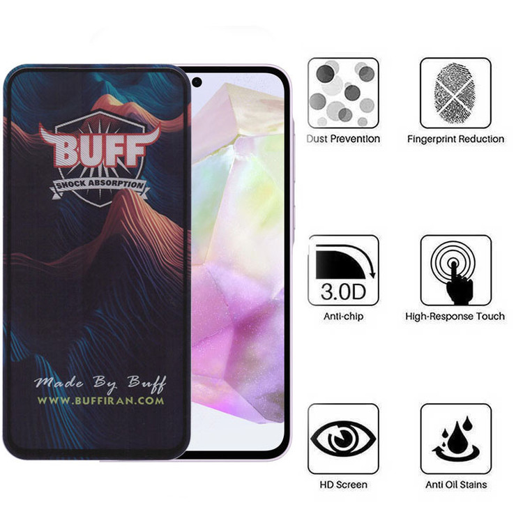 محافظ صفحه نمایش بوف مدل Mountain-G مناسب برای گوشی موبایل سامسونگ Galaxy A36